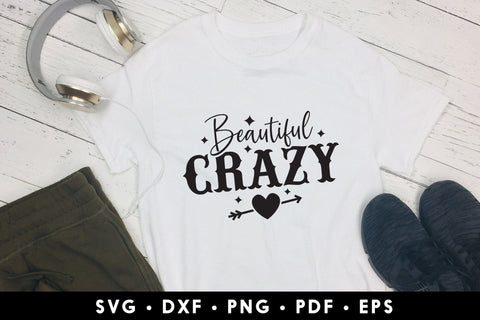 Country Girl SVG, Cowgirl SVG, Beautiful Crazy SVG CraftLabSVG 