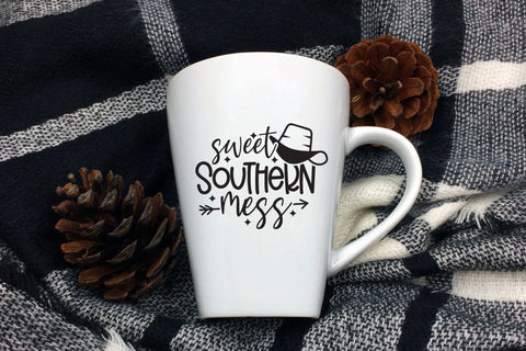 Country Girl SVG, Sweet Southern Mess, Southern Girl SVG SVG CraftLabSVG 