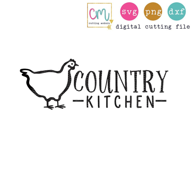 Country Kitchen SVG CuttingModern 