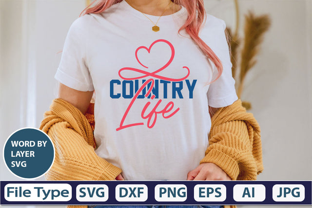 Country Life SVG Cut File SVG DesignPlante 503 