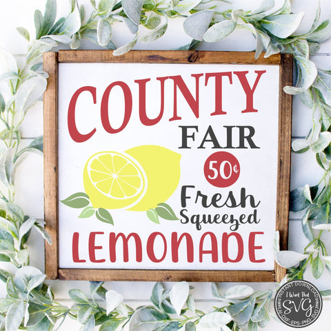 County Fair Lemonade SVG I Want That SVG 