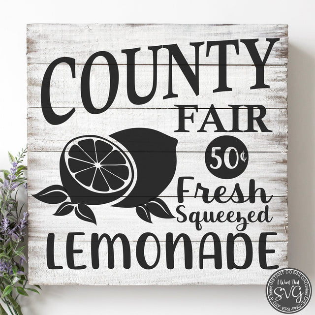 County Fair Lemonade SVG I Want That SVG 