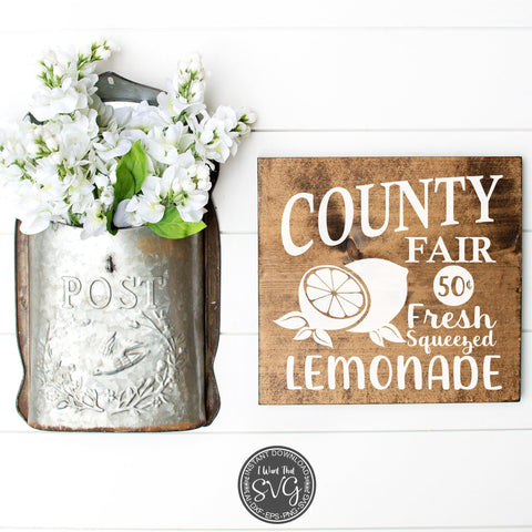 County Fair Lemonade SVG I Want That SVG 