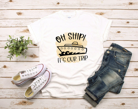 Couple Cruise Sublimation Designs, 6 Cruise Quotes PNG Files, We're Just Here To Rock The Boat PNG, I Love It When We're Cruisin Together PNG Sublimation HappyDesignStudio 