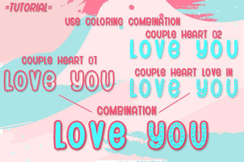 Couple Heart Font JH-CreativeFont 