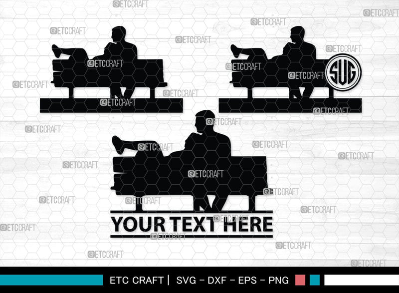 Couple On A Bench Silhouette, Couple On A Bench SVG, Bench Svg, Couple Svg, Couple Bundle, SB00346 SVG ETC Craft 