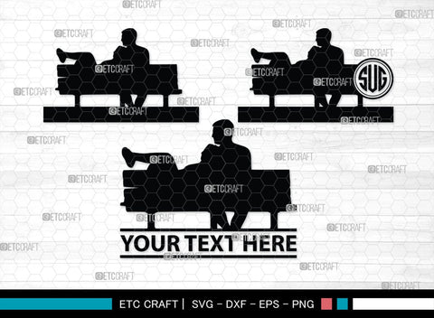 Couple On A Bench Silhouette, Couple On A Bench SVG, Bench Svg, Couple Svg, Couple Bundle, SB00346 SVG ETC Craft 