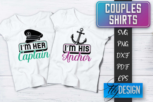 Couples Shirts SVG | Funny Quotes SVG Fly Design 