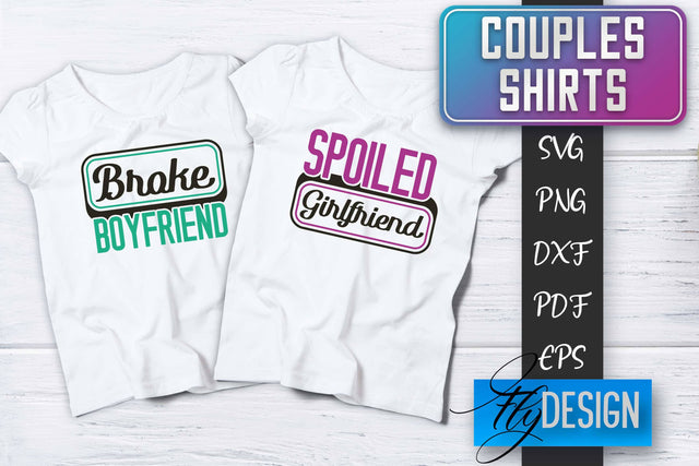 Couples Shirts SVG | Funny Quotes SVG Fly Design 