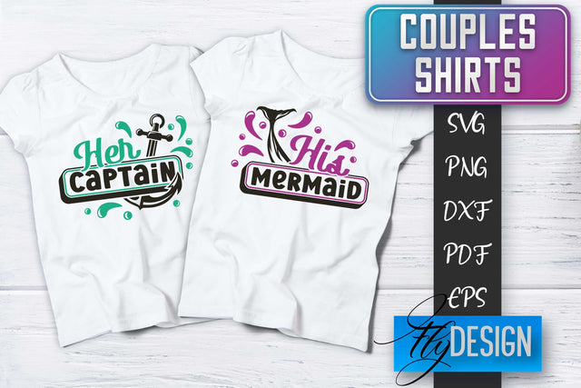 Couples Shirts SVG | Funny Quotes SVG Fly Design 