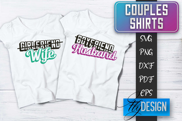 Couples Shirts SVG | Funny Quotes SVG Fly Design 