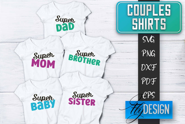 Couples Shirts SVG | Funny Quotes SVG Fly Design 