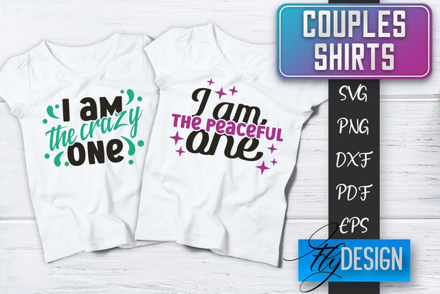 Couples Shirts SVG | Funny Quotes SVG Fly Design 