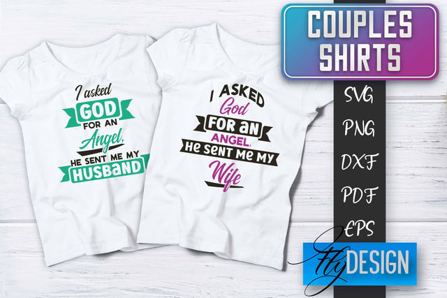 Couples Shirts SVG | Funny Quotes SVG Fly Design 