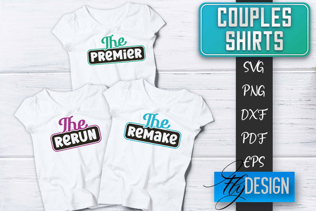 Couples Shirts SVG | Funny Quotes SVG Fly Design 