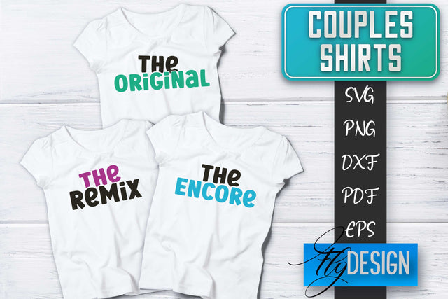 Couples Shirts SVG | Funny Quotes SVG Fly Design 