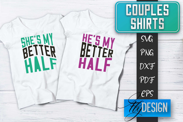 Couples Shirts SVG | Funny Quotes SVG Fly Design 