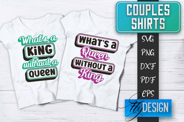Couples Shirts SVG | Funny Quotes SVG Fly Design 