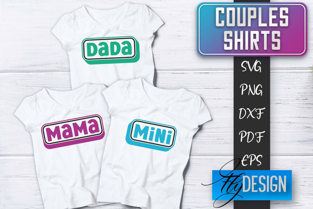 Couples Shirts SVG | Funny Quotes SVG Fly Design 
