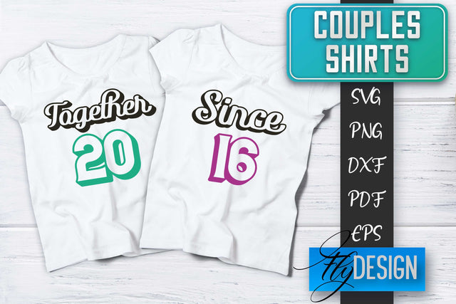 Couples Shirts SVG | Funny Quotes SVG Fly Design 