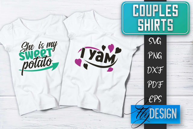Couples Shirts SVG | Funny Quotes SVG Fly Design 
