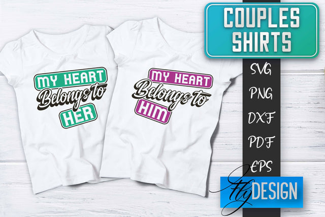 Couples Shirts SVG | Funny Quotes SVG Fly Design 