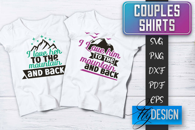 Couples Shirts SVG | Funny Quotes SVG Fly Design 