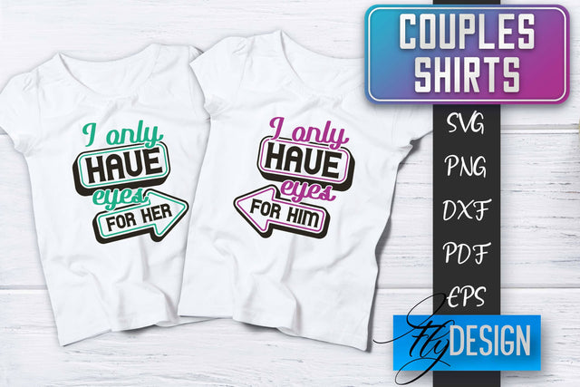 Couples Shirts SVG | Funny Quotes SVG Fly Design 
