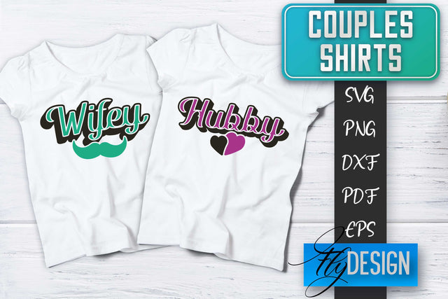 Couples Shirts SVG | Funny Quotes SVG Fly Design 