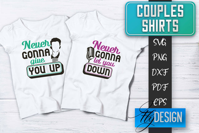 Couples Shirts SVG | Funny Quotes SVG Fly Design 