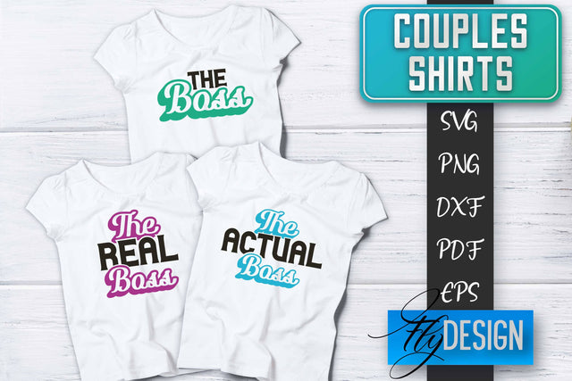 Couples Shirts SVG | Funny Quotes SVG Fly Design 
