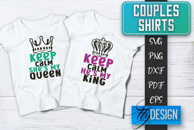 Couples Shirts SVG | Funny Quotes SVG Fly Design 