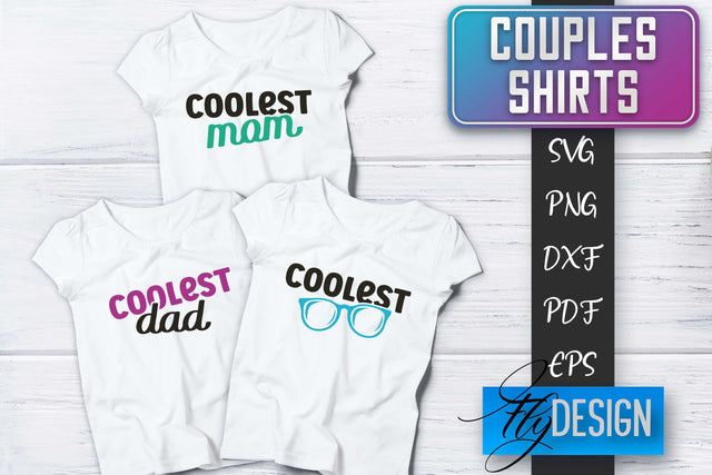 Couples Shirts SVG | Funny Quotes SVG Fly Design 