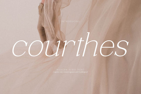 Courthes Typeface Font Storytype Studio 