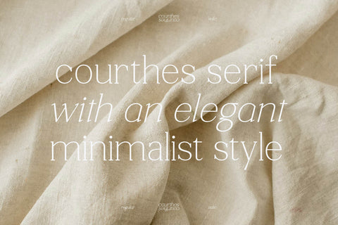 Courthes Typeface Font Storytype Studio 