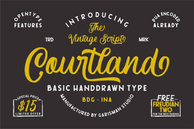 Courtland Font Garisman Studio 