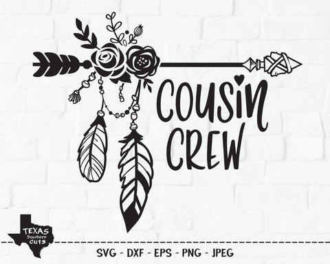 Cousin Crew | Outdoor SVG SVG Texas Southern Cuts 