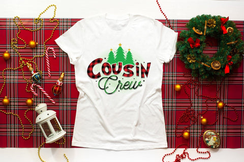 Cousin Crew PNG, Kids Christmas PNG Sublimation Sublimation CraftLabSVG 
