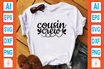 Cousin Crew SVG Craftlabsvg24 