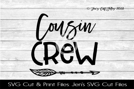 Cousin Crew SVG Cut File Jens SVG Cut Files 