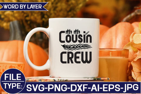 Cousin Crew SVG Cut File SVG Studio Innate 