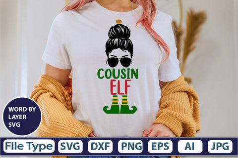 Cousin Elf SVG Cut File SVG DesignPlante 503 