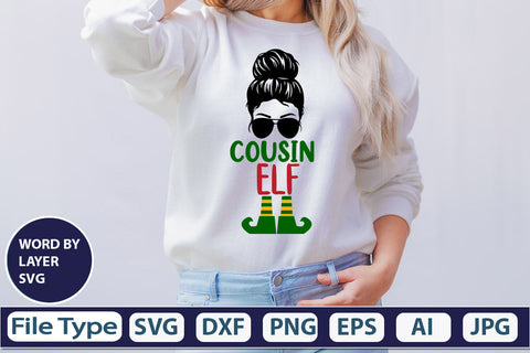Cousin Elf SVG Cut File SVG DesignPlante 503 