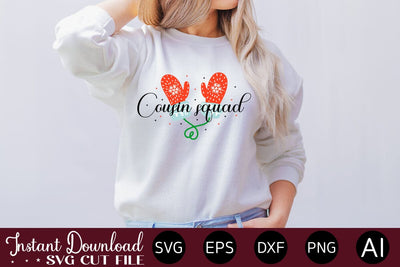 Cousin Squad Svg Design SVG designmaster24 