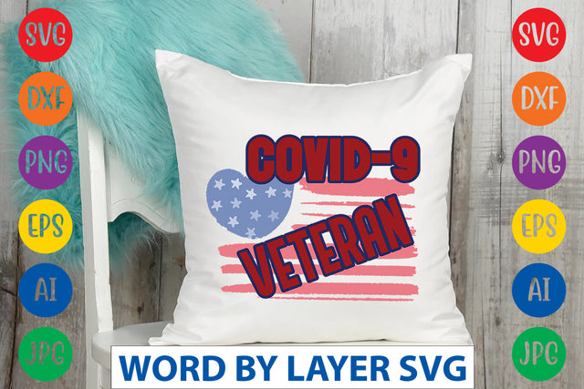 Covid - 19 Veteran SVG Design SVG Rafiqul20606 