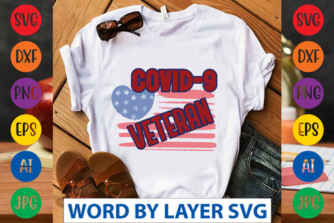 Covid - 19 Veteran SVG Design SVG Rafiqul20606 