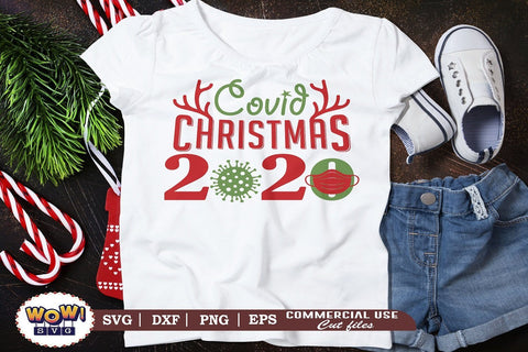 Covid Christmas 2020 svg, Christmas svg, Dxf, Png SVG Wowsvgstudio 