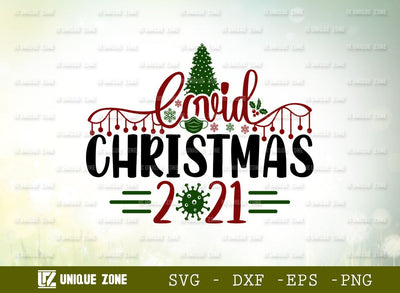 Covid Christmas 2021 Svg | Christmas Svg | Merry Christmas Svg | Santa Svg | Christmas Crew Svg | SVG Unique Zone 