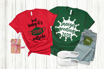 Covid Christmas Duo SVG SVG Risa Rocks It 