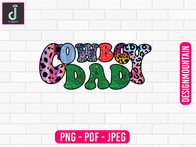 Cow Boy dad PNG Sublimation Design, Dad Bundle PNG, Father's Day png Sublimation Alihossainbd 